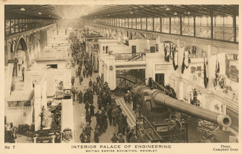 British Empire Exhibition, Wembley, Middlesex af English Photographer
