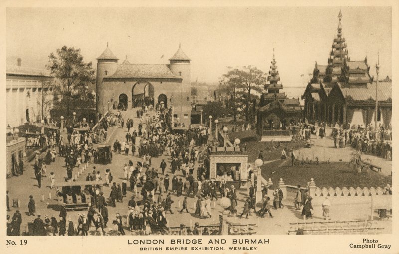 British Empire Exhibition, Wembley, Middlesex af English Photographer