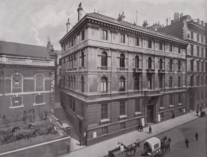 British and Foreign Bible Society House, Queen Victoria Street af English Photographer