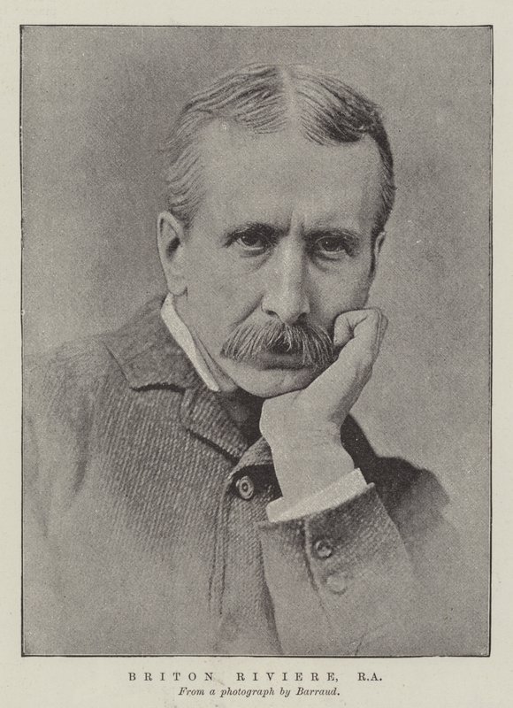 Briten Riviere, RA af English Photographer