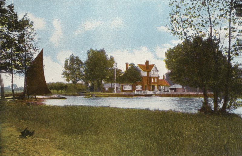 Buckenham færge af English Photographer