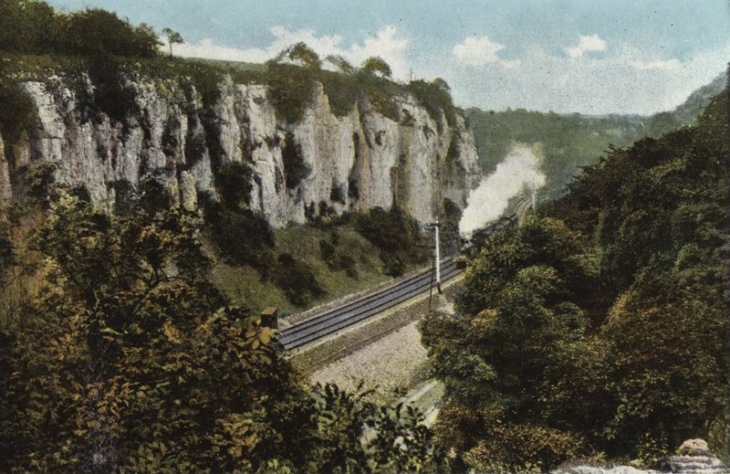 Buxton, Ashwood Dale af English Photographer