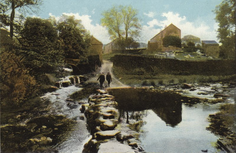 Buxton, Goyts Bridge af English Photographer