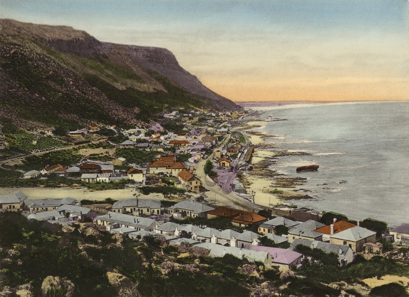Cape Town: Kalk Bay og St James (foto) af English Photographer
