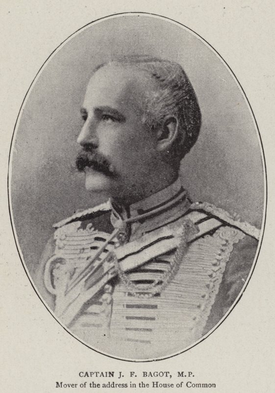 Kaptajn J F Bagot, MP af English Photographer