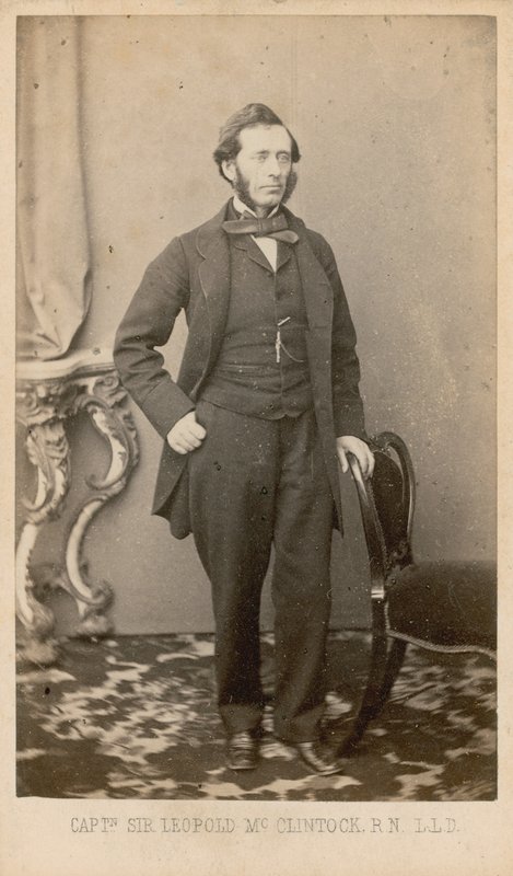 Kaptajn Sir Leopold McClintock af English Photographer
