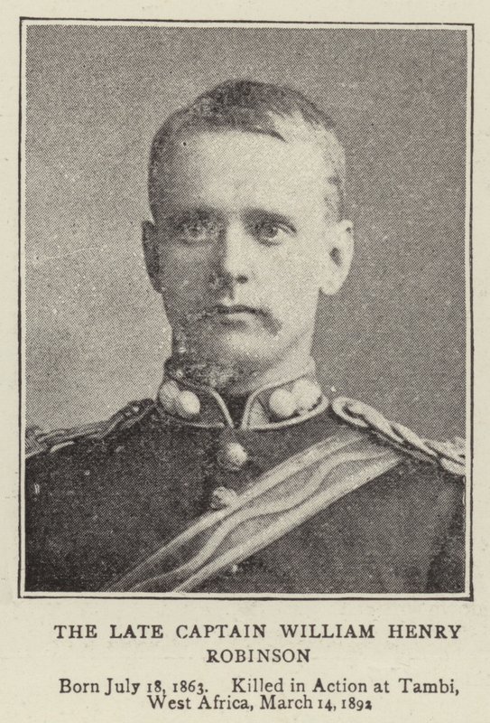 Kaptajn William Henry Robinson af English Photographer