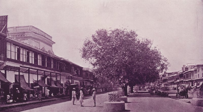 Chandni Chowk (The Principal Street), Delhi af English Photographer