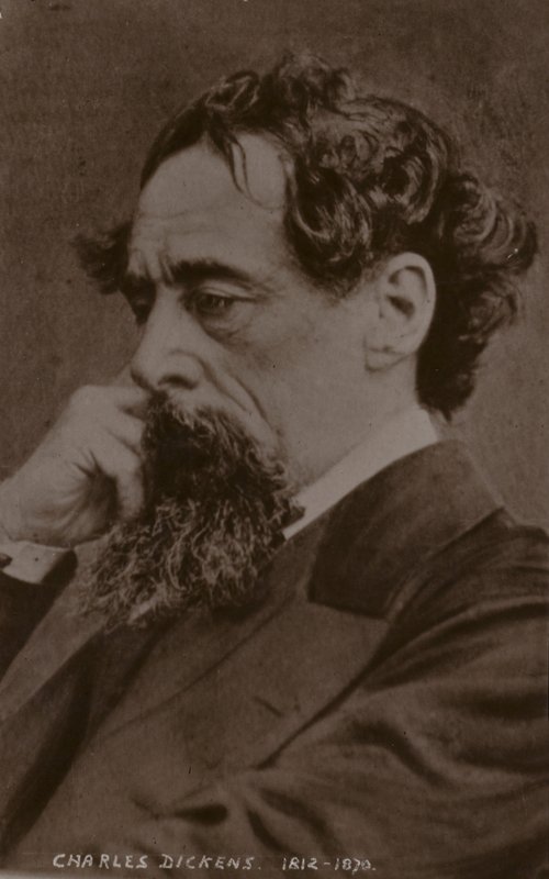 Charles Dickens (1812-1870), engelsk forfatter af English Photographer