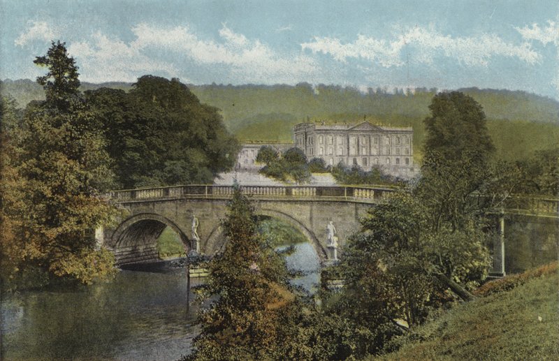 Chatsworth House af English Photographer