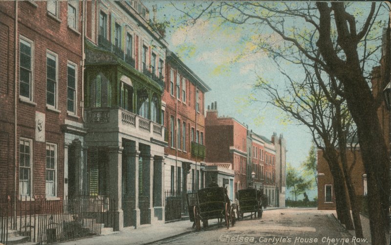 Chelsea, Carlyles House Cheyne Row af English Photographer