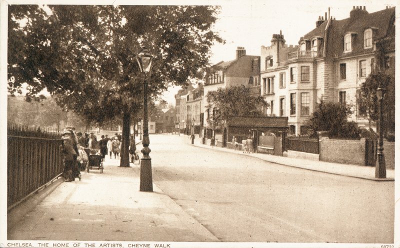 Cheyne Walk, Chelsea af English Photographer