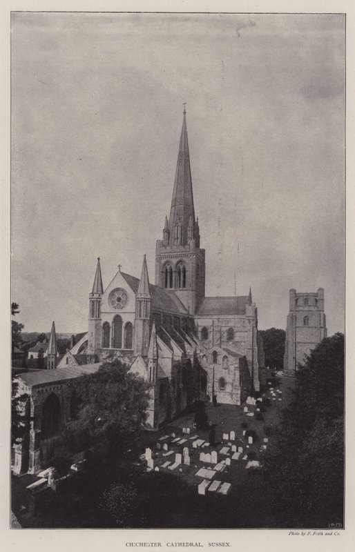 Chichester Cathedral, Sussex af English Photographer