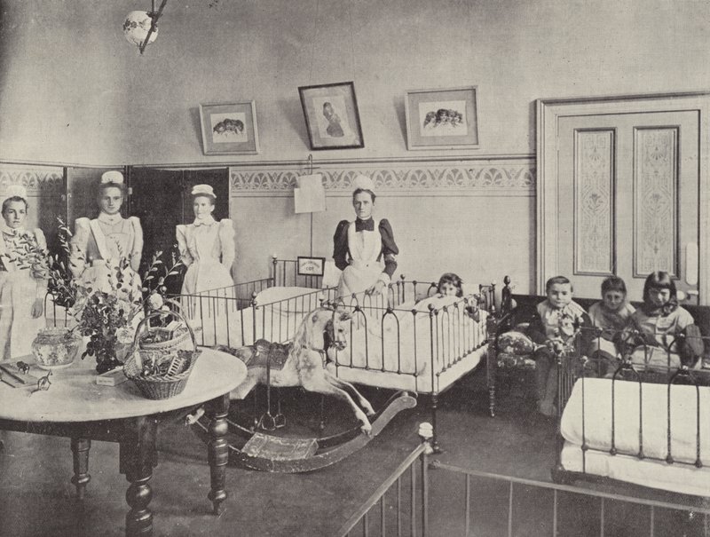 Børneafdeling, Launceston Hospital af English Photographer