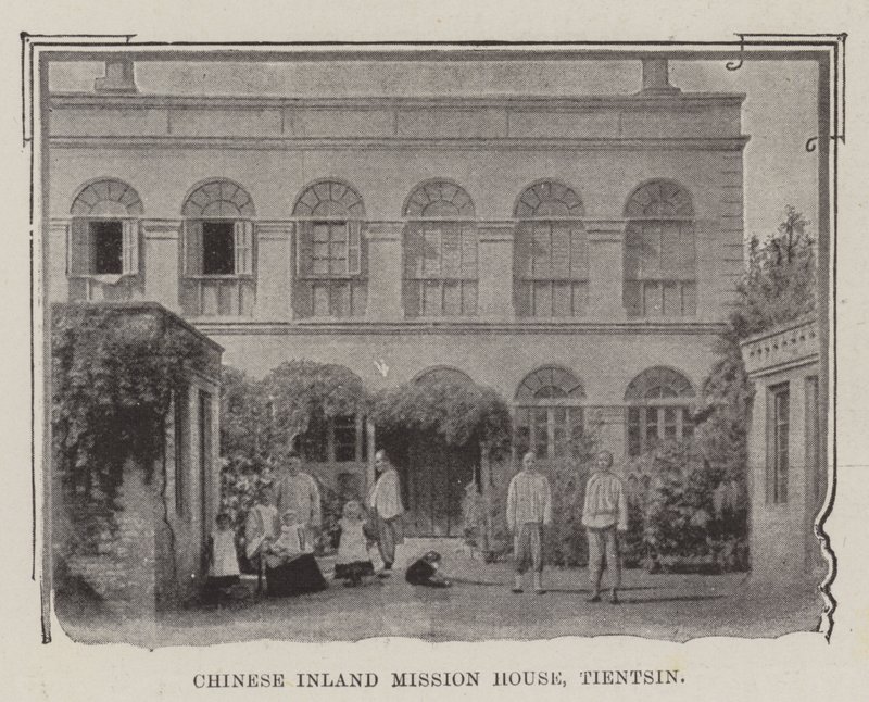 Chinese Inland Mission House, Tientsin af English Photographer