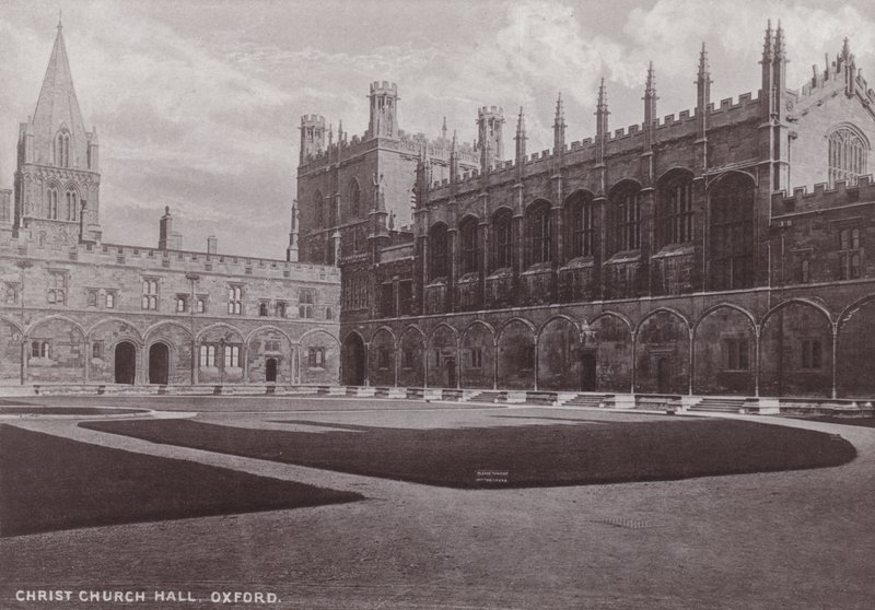 Christ Church Hall, Oxford af English Photographer