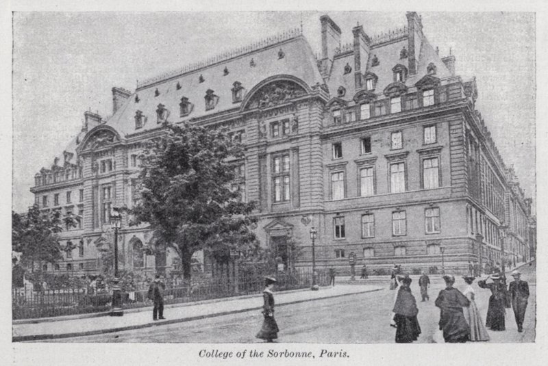 College of the Sorbonne, Paris (s/h foto) af English Photographer