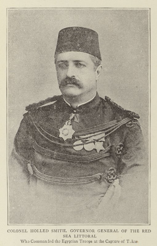 Oberst Holled Smith, generalguvernør for Rødehavets Littoral af English Photographer