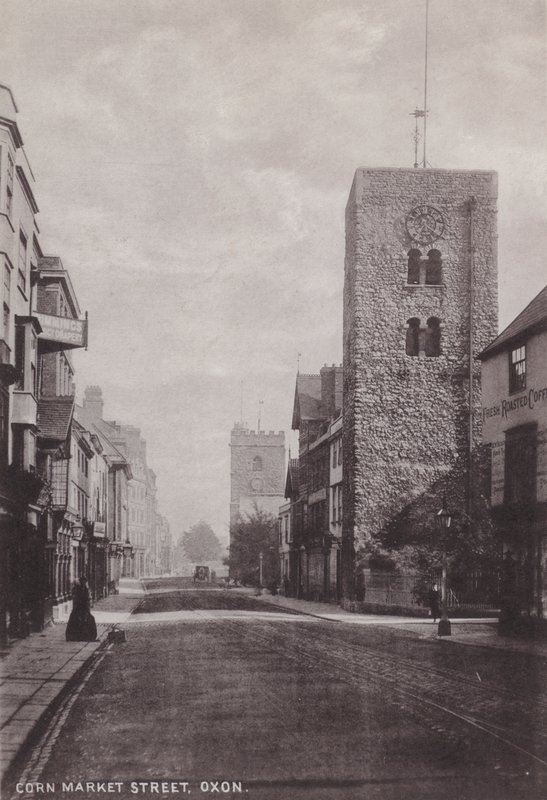 Corn Market Street, Oxon af English Photographer