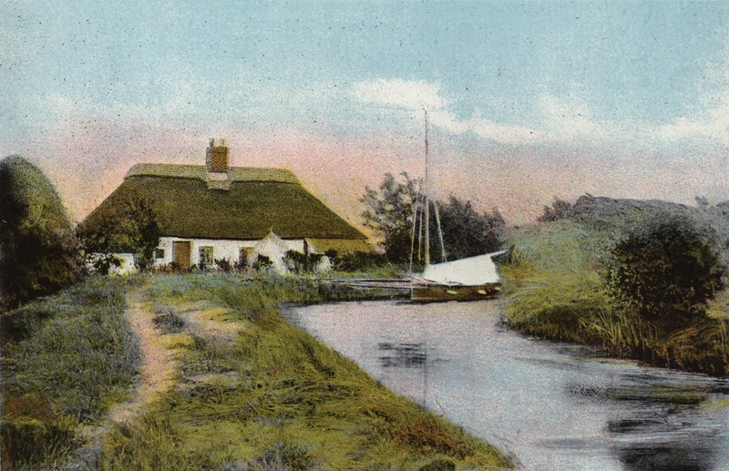 Hjørne af Horsey Staithe af English Photographer