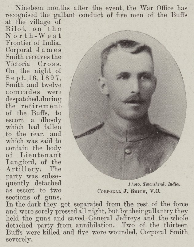 Korporal J Smith, VC af English Photographer