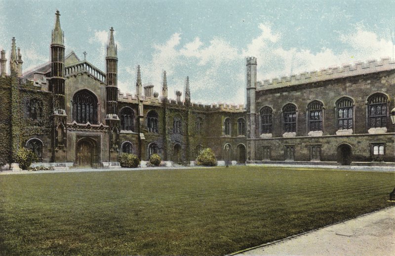 Corpus Christi College, New Court af English Photographer