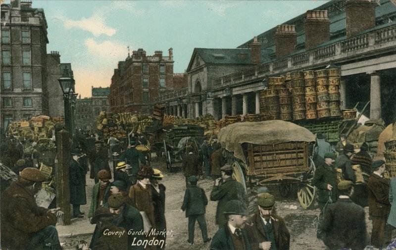 Covent Garden Market, London af English Photographer