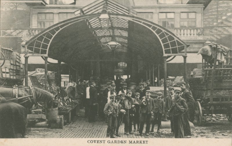 Covent Garden Market, London af English Photographer