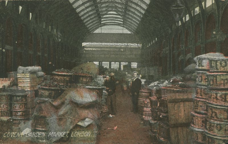 Covent Garden Market, London af English Photographer