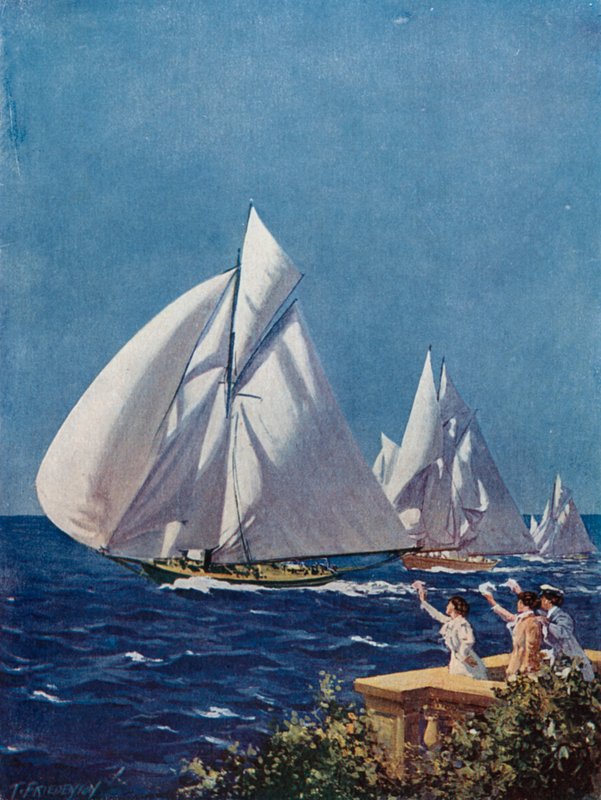Cowes Regatta af English Photographer