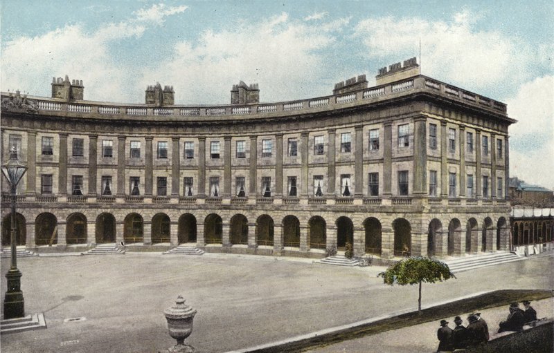 Crescent Hotel, Buxton af English Photographer