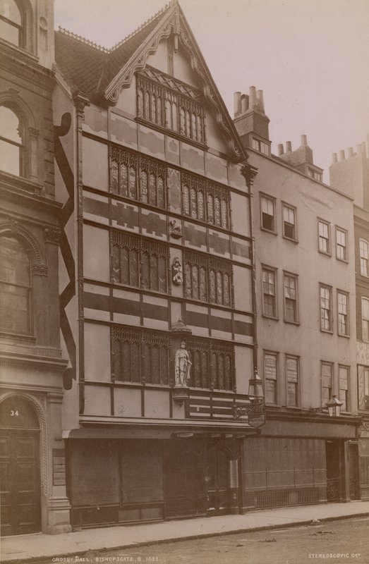 Crosby Hall, Bishopsgate, London af English Photographer