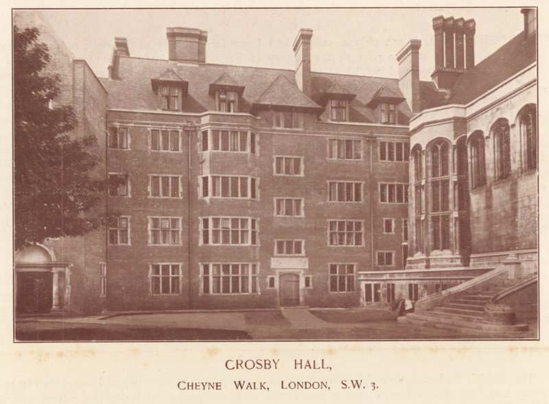 Crosby Hall, Cheyne Walk, London af English Photographer