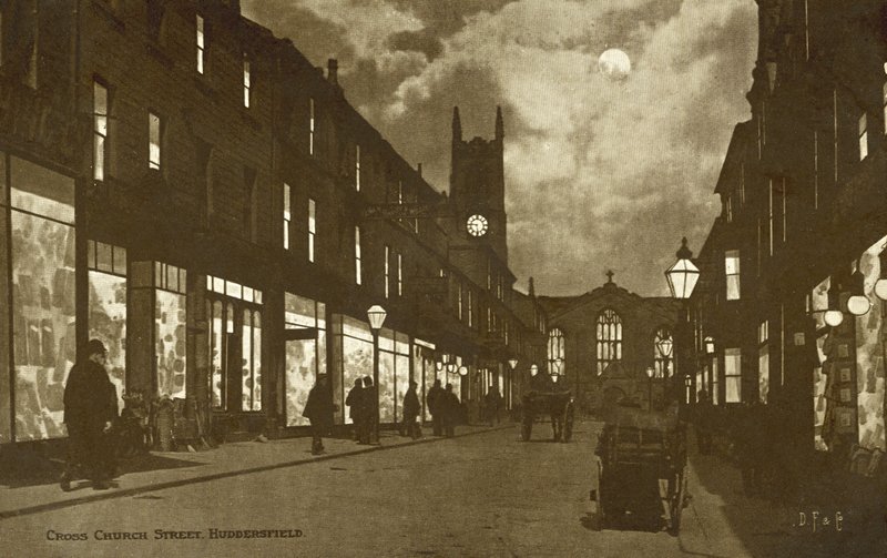 Cross Church Street, Huddersfield af English Photographer
