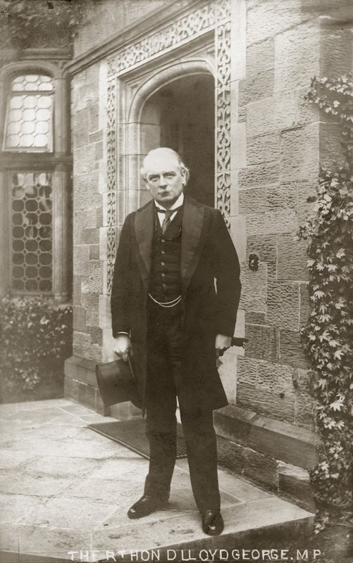 David Lloyd George, walisisk liberal politiker (s/h foto) af English Photographer