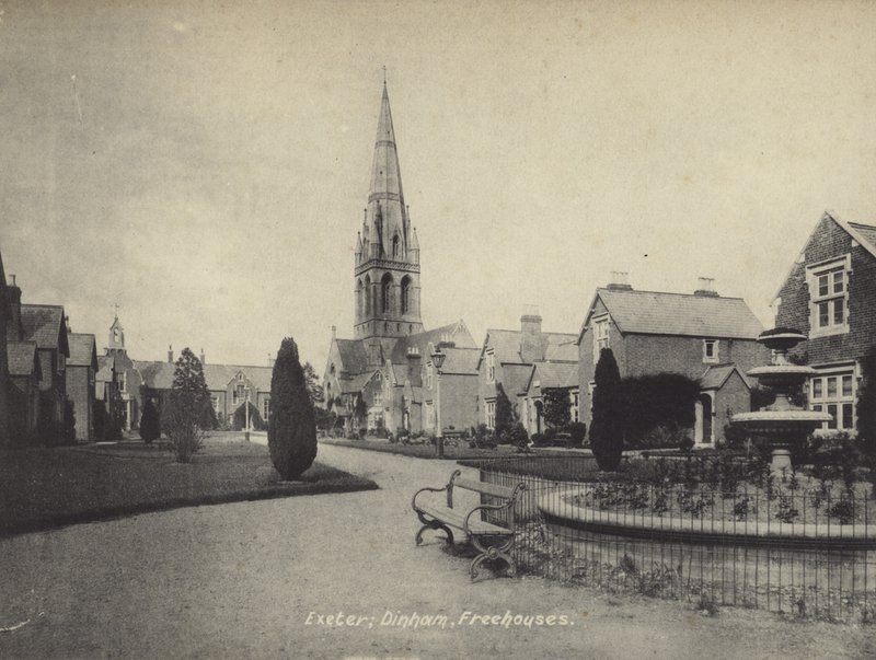 Dinham Freehouses, Exeter, Devon af English Photographer