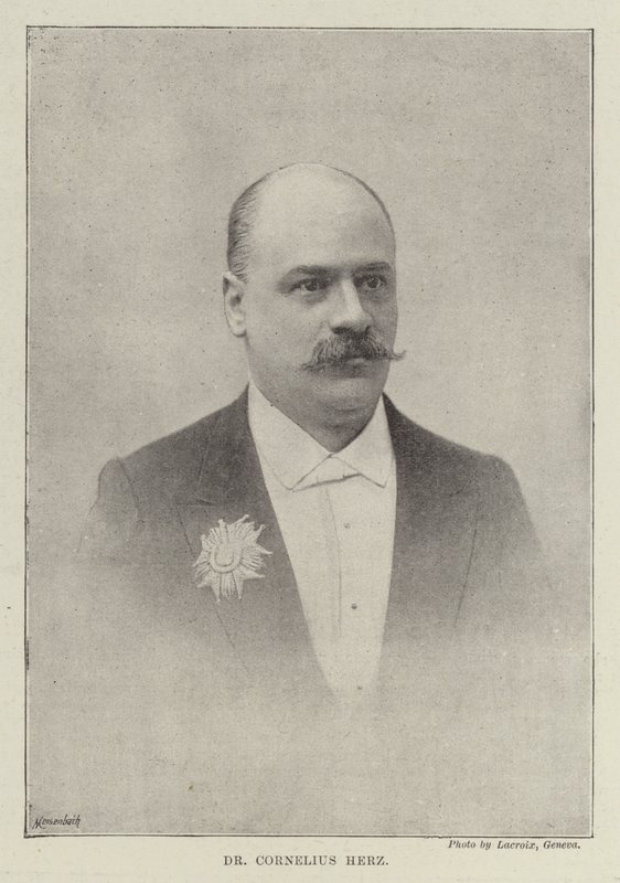 Dr. Cornelius Herz af English Photographer