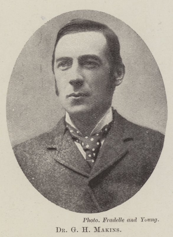 Dr GH Makins af English Photographer