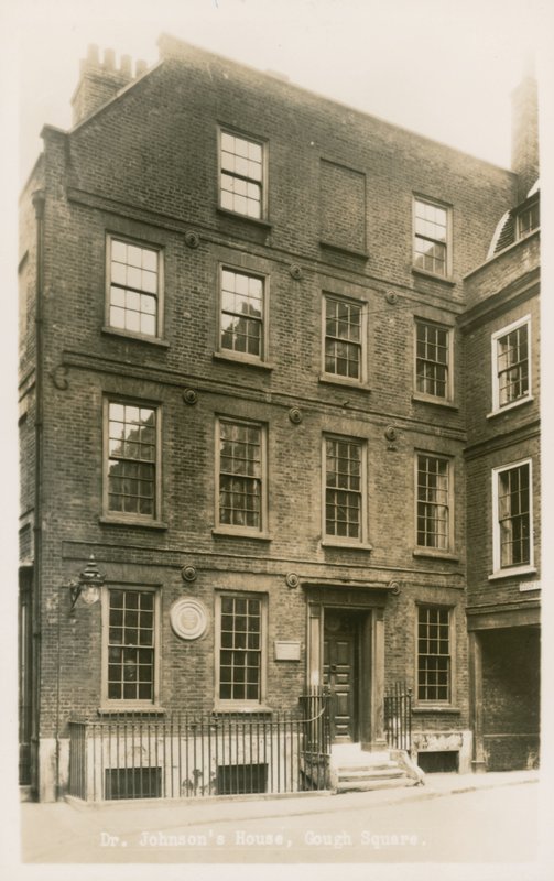 Dr Johnsons House, Gough Square, London af English Photographer