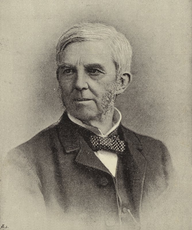 Dr. Oliver Wendell Holmes af English Photographer