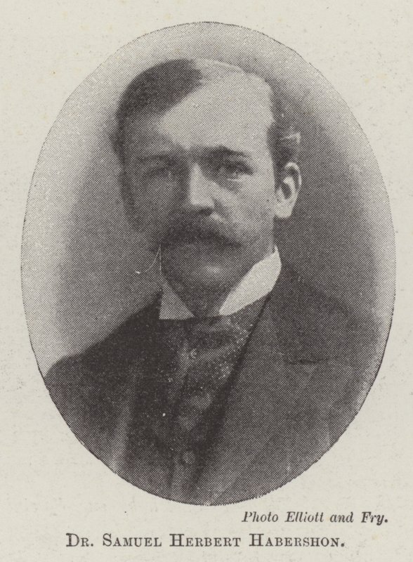 Dr. Samuel Herbert Habershon af English Photographer