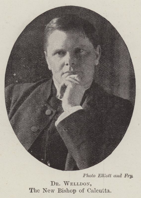 Dr. Welldon, den nye biskop af Calcutta af English Photographer