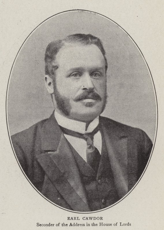 Earl Cawdor af English Photographer