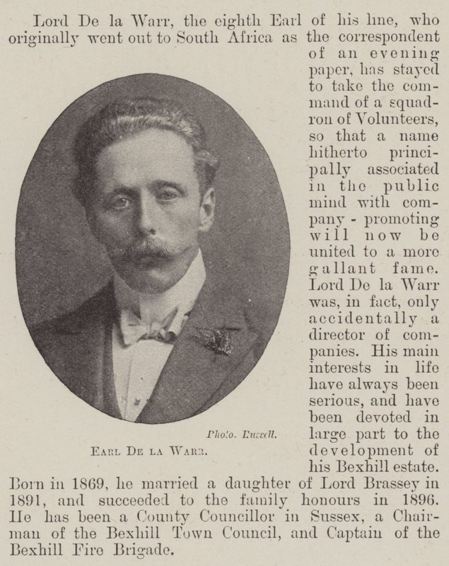 Earl De la Warr af English Photographer