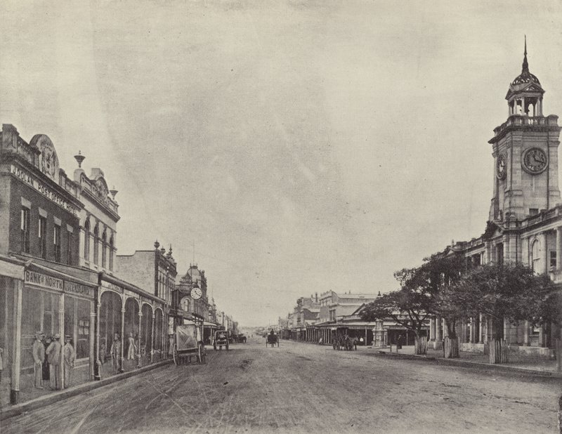 East Street, Rockhampton af English Photographer