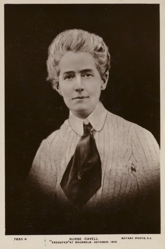 Edith Cavell af English Photographer