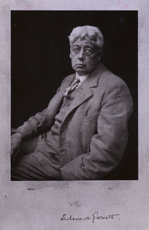 Edward Garnett, engelsk forfatter, litteraturkritiker og redaktør (s/h foto) af English Photographer
