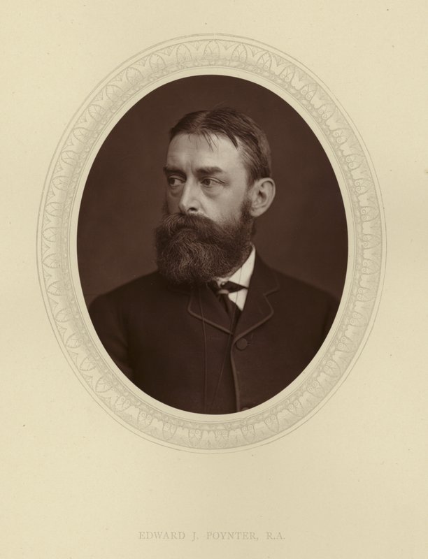 Edward J Poynter af English Photographer