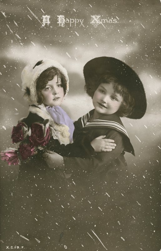 Edwardiansk postkort af English Photographer