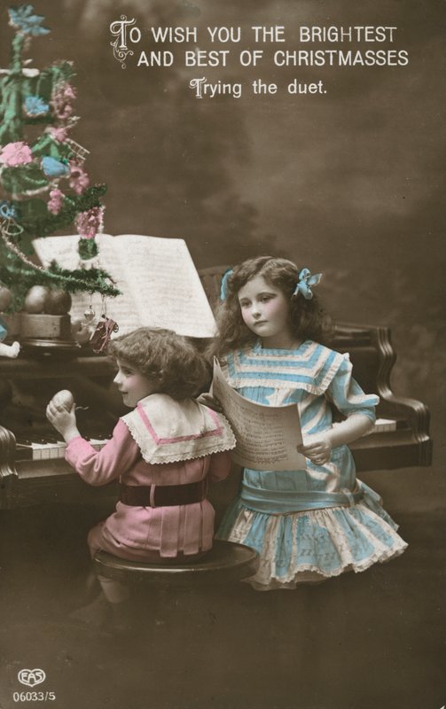 Edwardiansk postkort af English Photographer